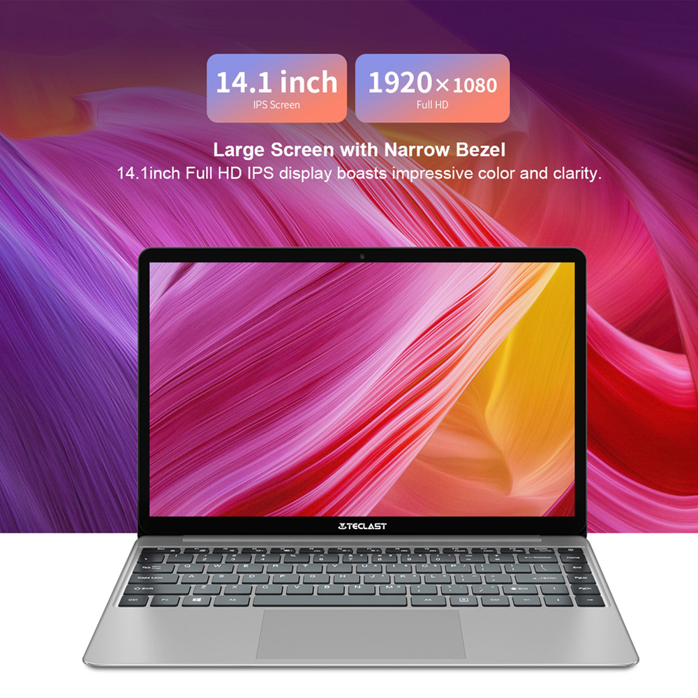 Teclast F7 Plus 2 - 14 Inch Intel Gemini Lake N4120 Notebook, 8GB