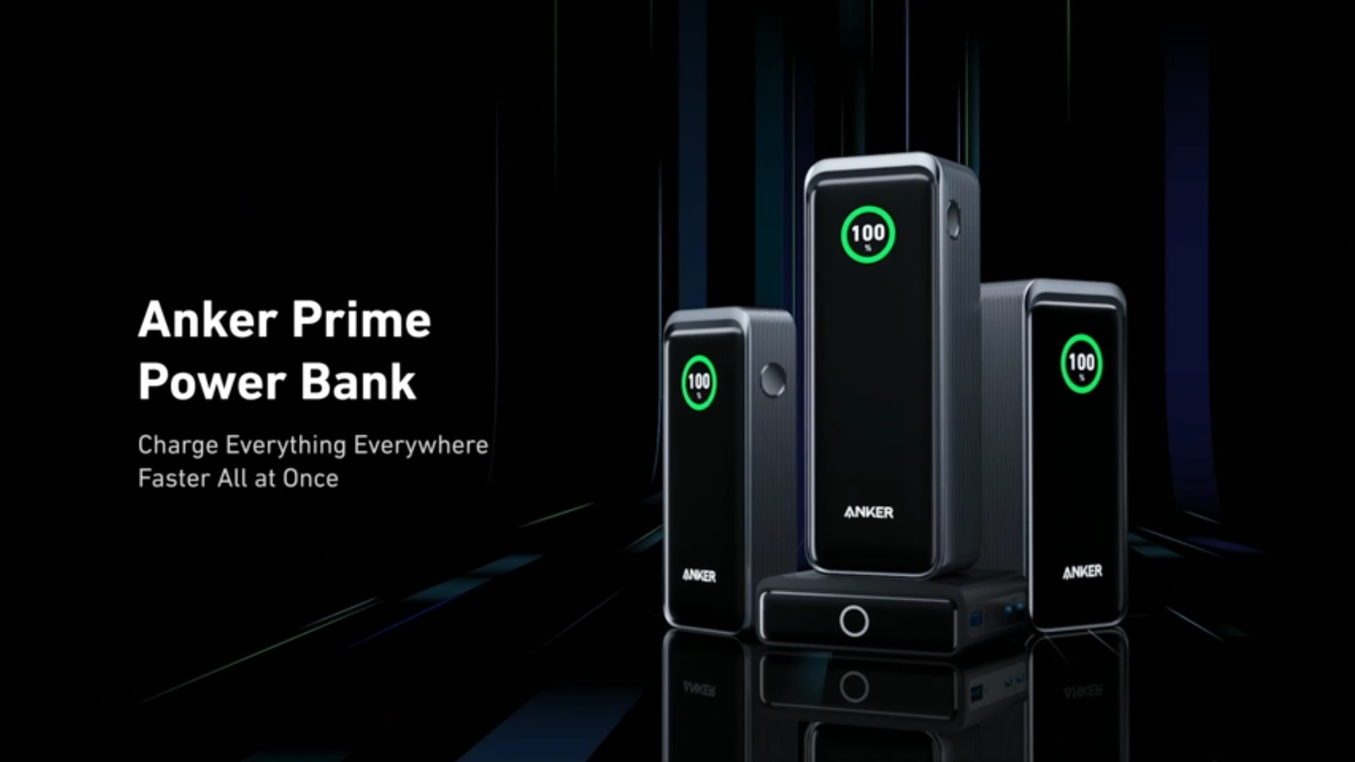 Anker Prime 12000mAh Power Bank - 2-Port Charger with 130W Output