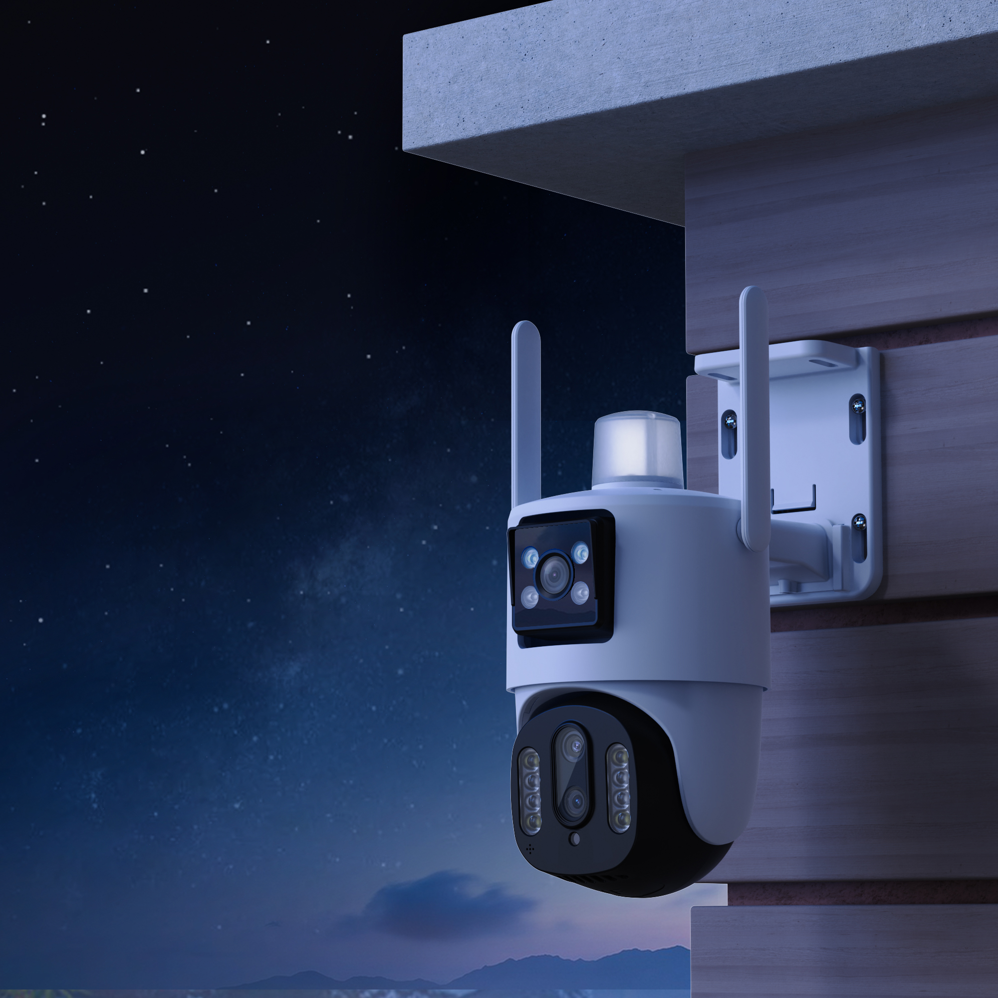 V380 Pro 4G PTZカメラ | 10倍ハイブリッドズーム | IP65認証 | H.265