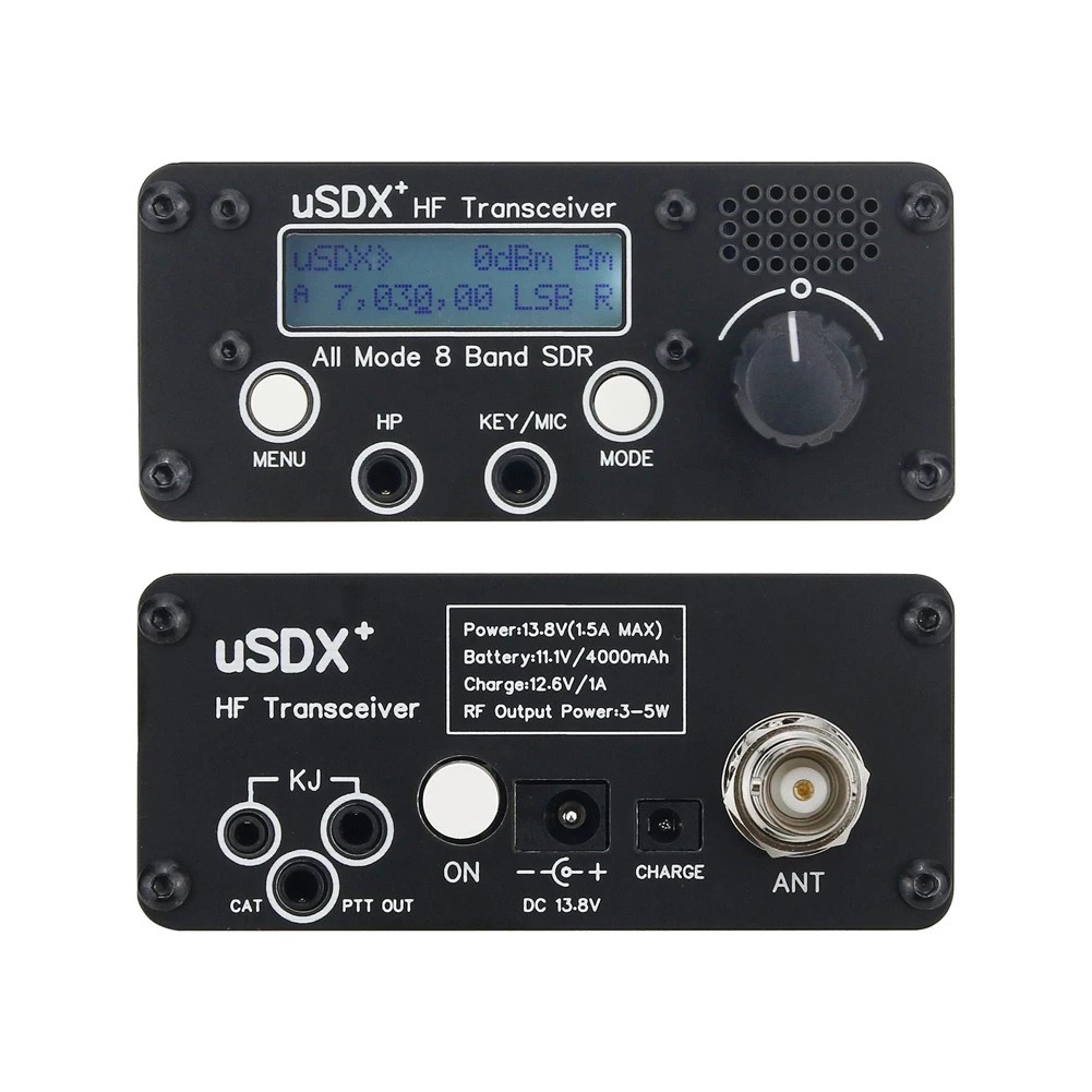 uSDR uSDX+ Plus V2 10/15/17/20/30/40/60/80m 8バンド SDR