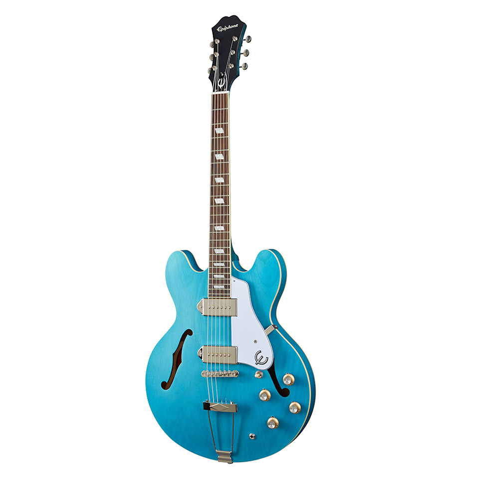 Epiphone Casino Worn Blue Denim « Electric Guitar