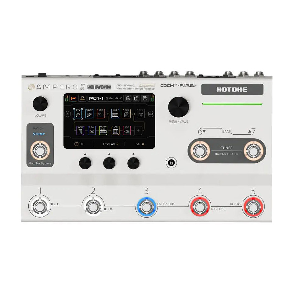 Hotone Ampero II Stage Floor Modeler « Guitar Multi Effects