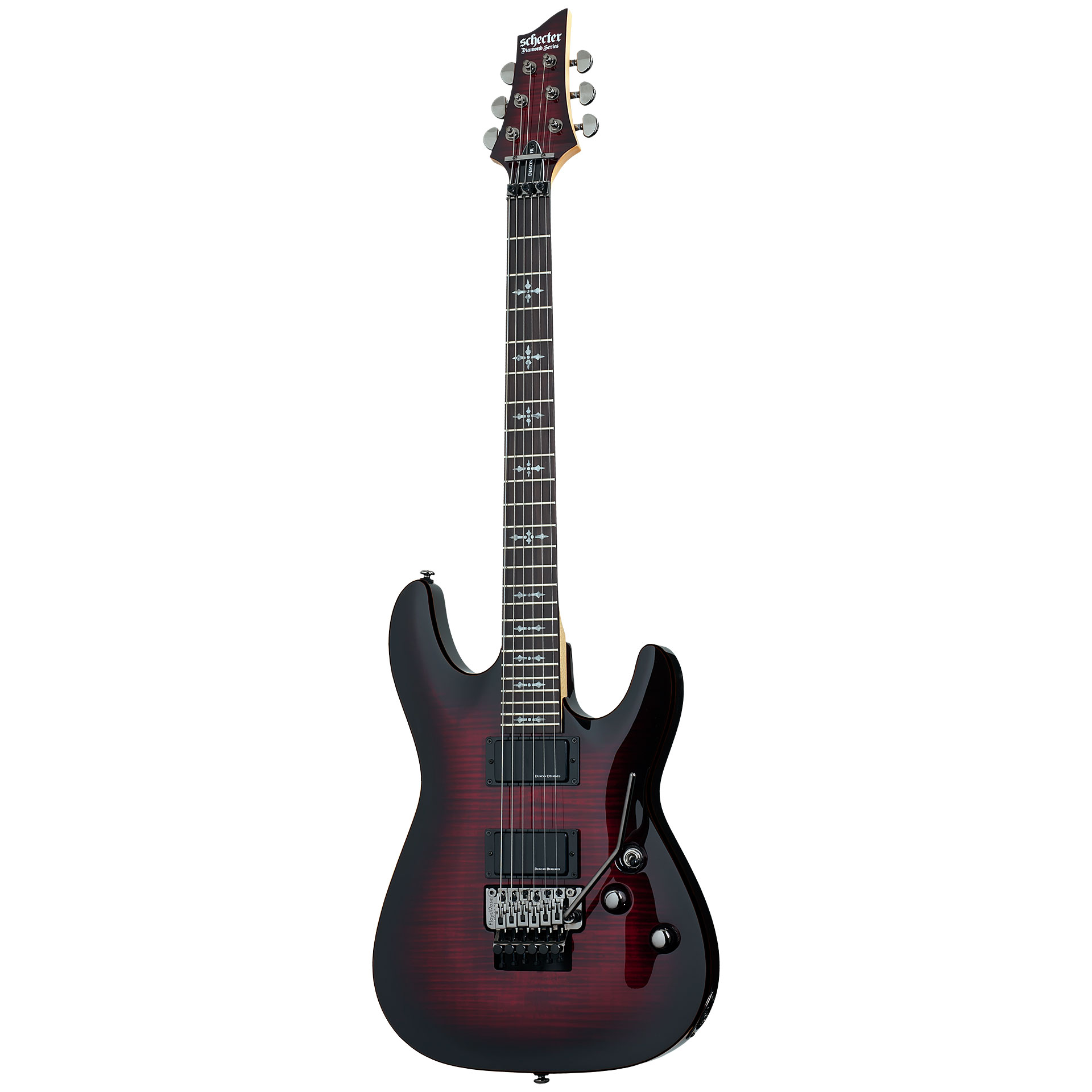 Schecter Demon 6 Crimson Red Burst « Electric Guitar