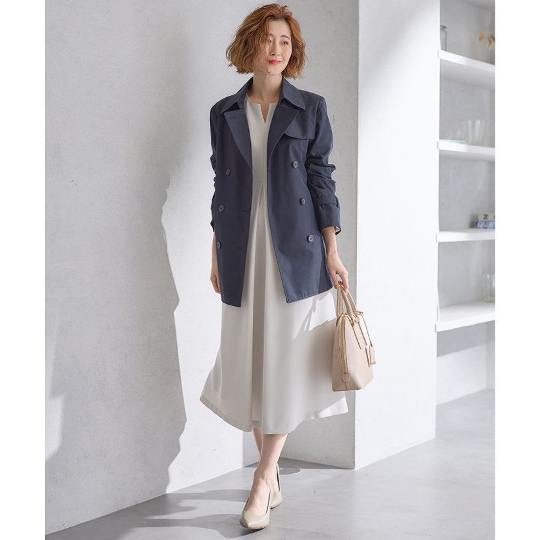 ニジュウサンク 23区 【VERYコラボ 】トリアセダブルジョーゼット