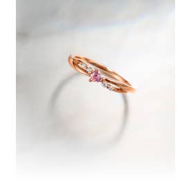 ヨンドシー 4℃ K10ピンクゴールドリング （ピンクゴールド