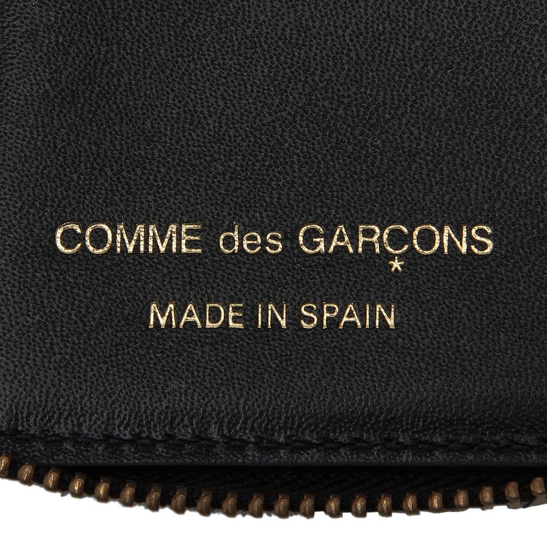 コムデギャルソン COMME des GARCONS 二つ折り財布 ミニ財布 ブラック