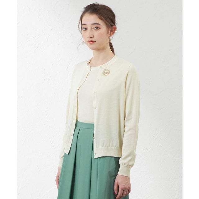 シップス SHIPS 〈手洗い可能〉オーガンジー プリーツ ハイゲージ