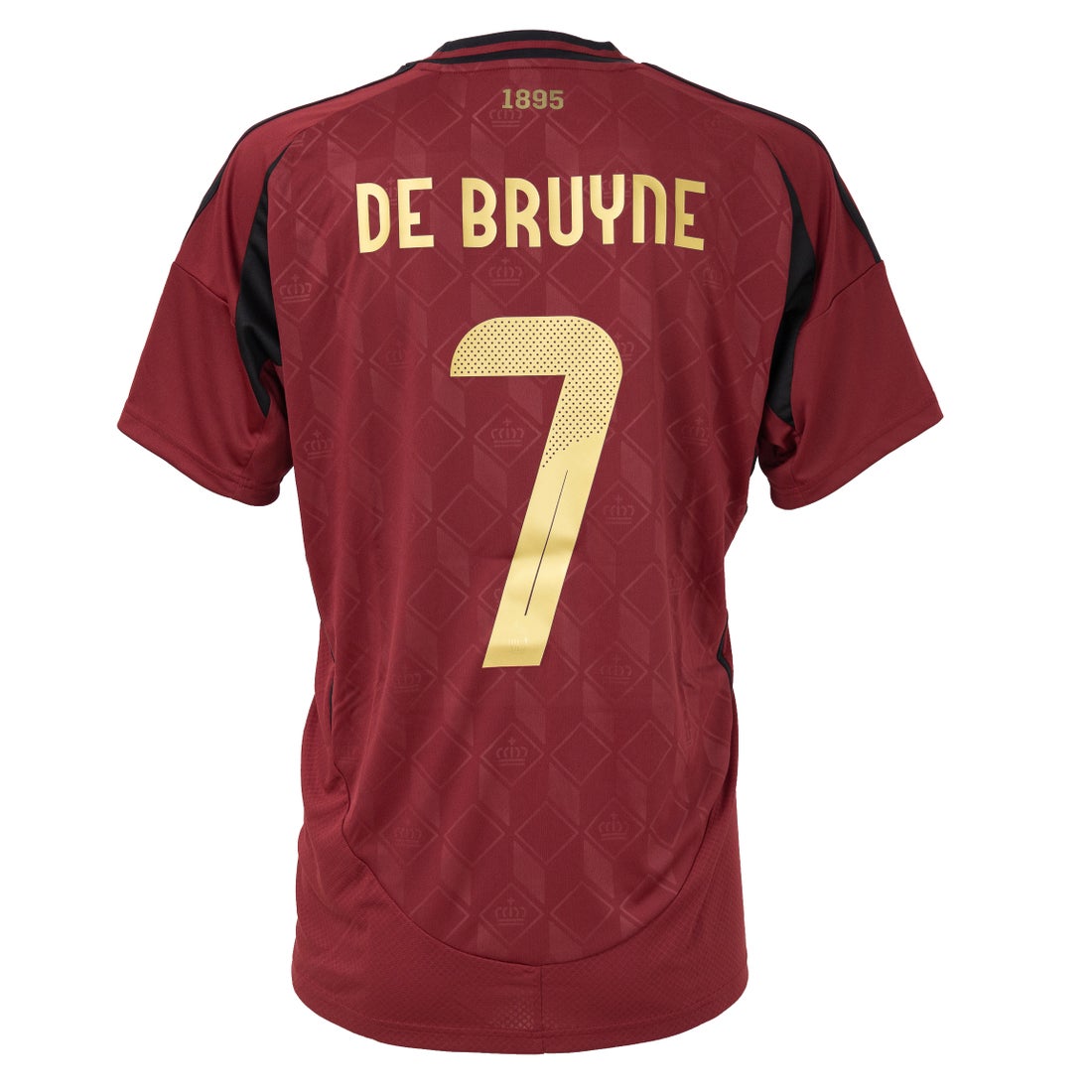 adidas ベルギー代表 2024 ユニフォーム ホーム 半袖 レプリカ #7