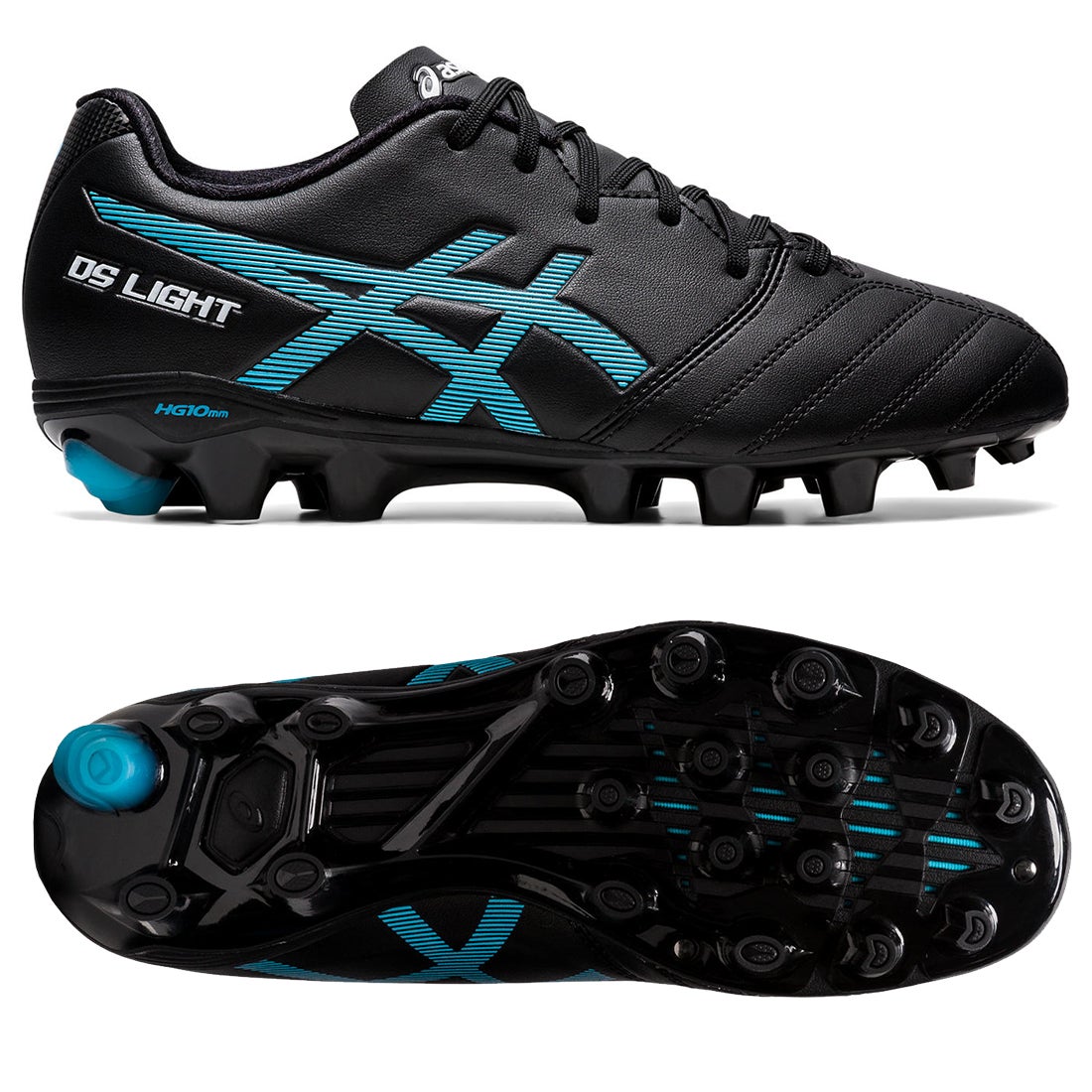 ASICS アシックス DS LIGHT ジュニア GS(ブラック×サックス) 1104A046