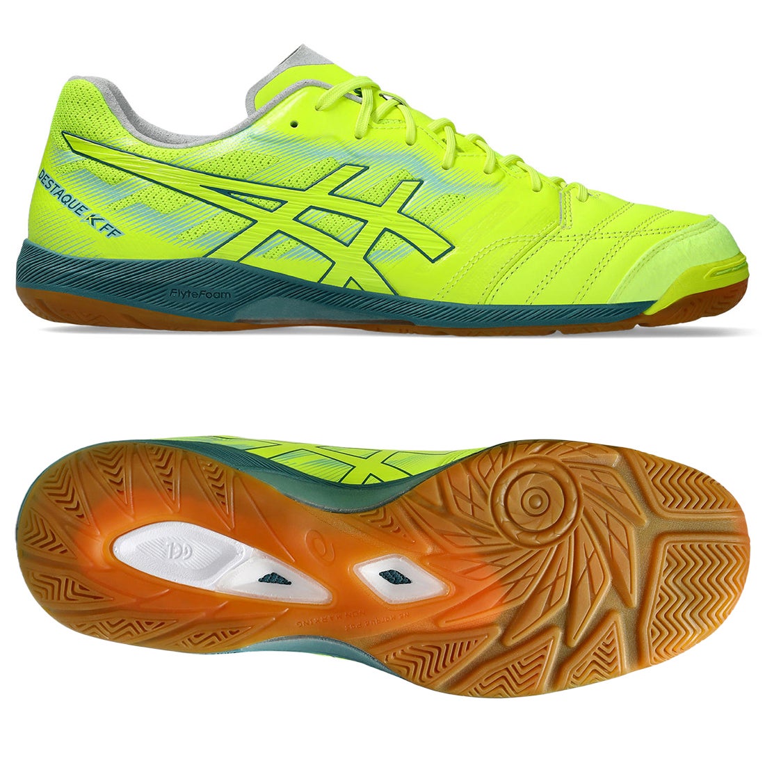 ASICS アシックス デスタッキ K FF(イエロー×ブルー) 1111A217 750