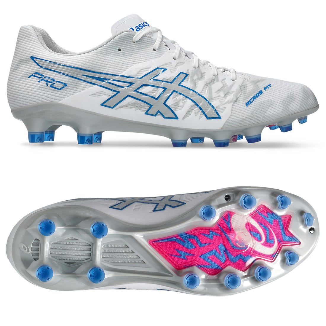 ASICS アシックス DS LIGHT ACROS PRO 3(ホワイト×ブルー) 1101A071