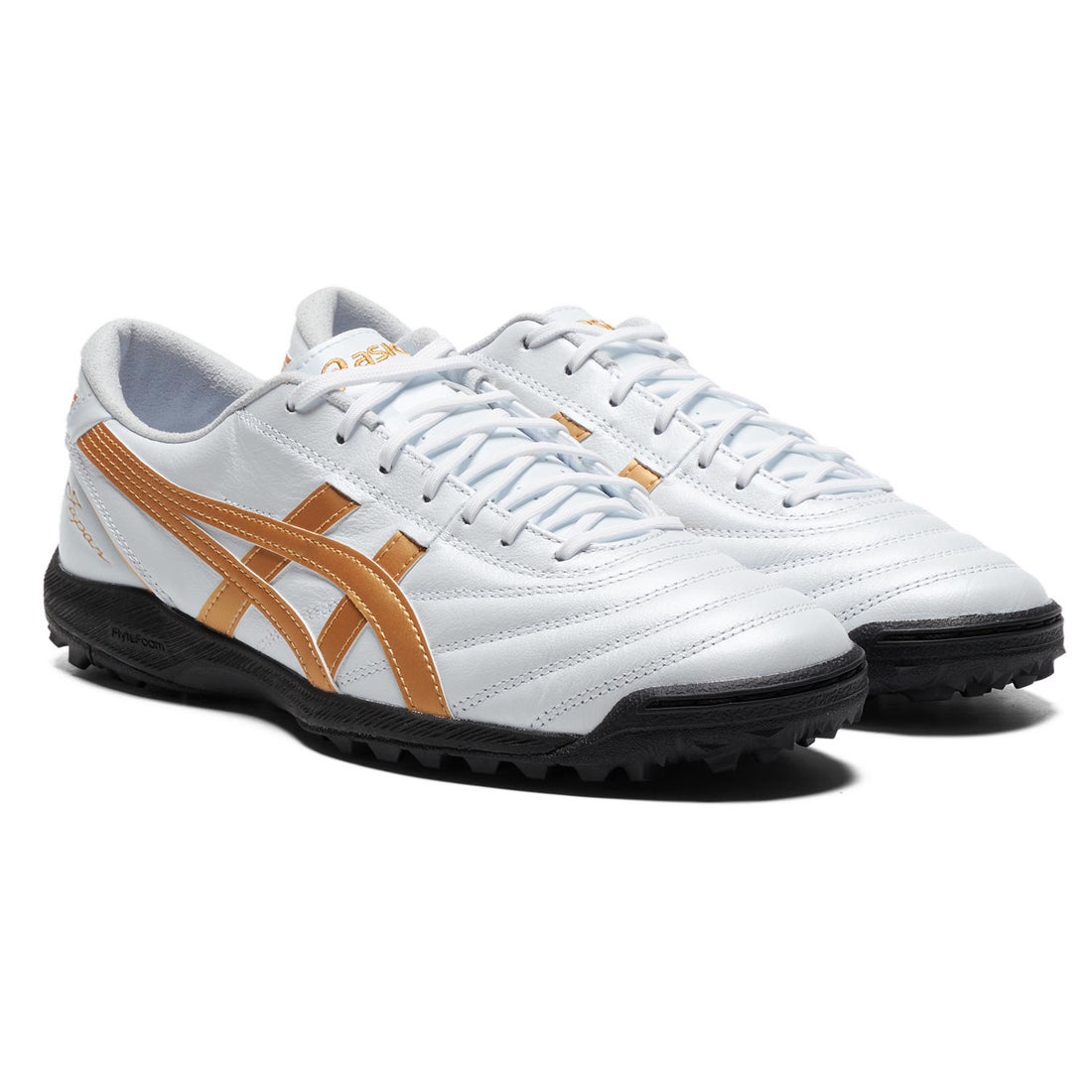 ASICS アシックス C3 FF TF(ホワイト×ゴールド) 1113A056 100 サッカー