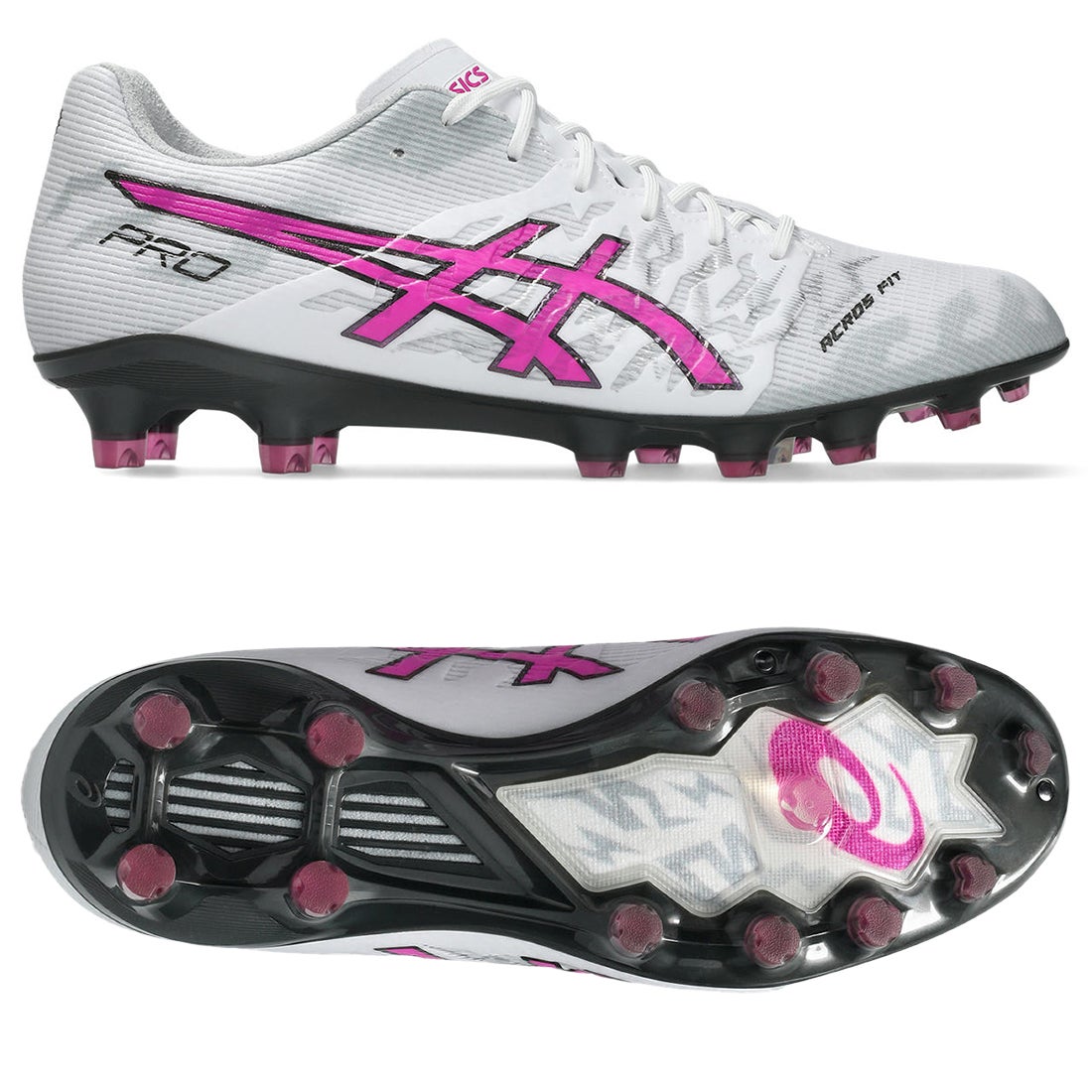 ASICS アシックス DS LIGHT ACROS PRO 3(ホワイト×ピンク) 1101A071