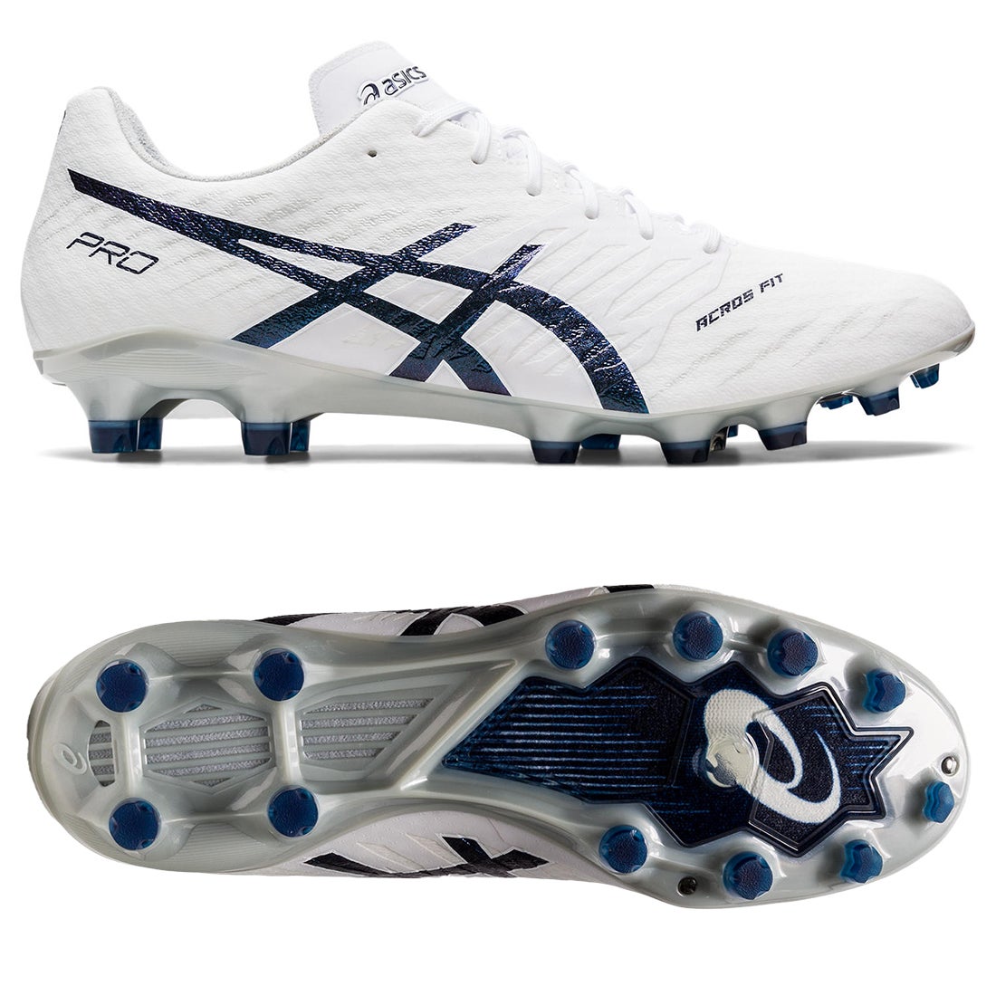 ASICS アシックスDS LIGHT ACROS PRO 2(ホワイト×ネイビー) 1101A045