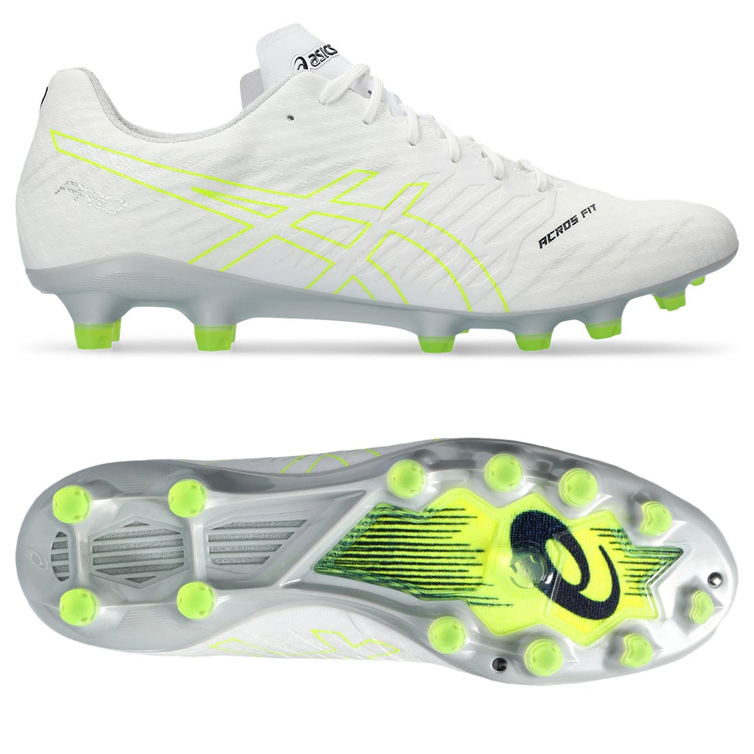 ASICS アシックス DS LIGHT ACROS PRO 2(ホワイト×イエロー) 1101A045