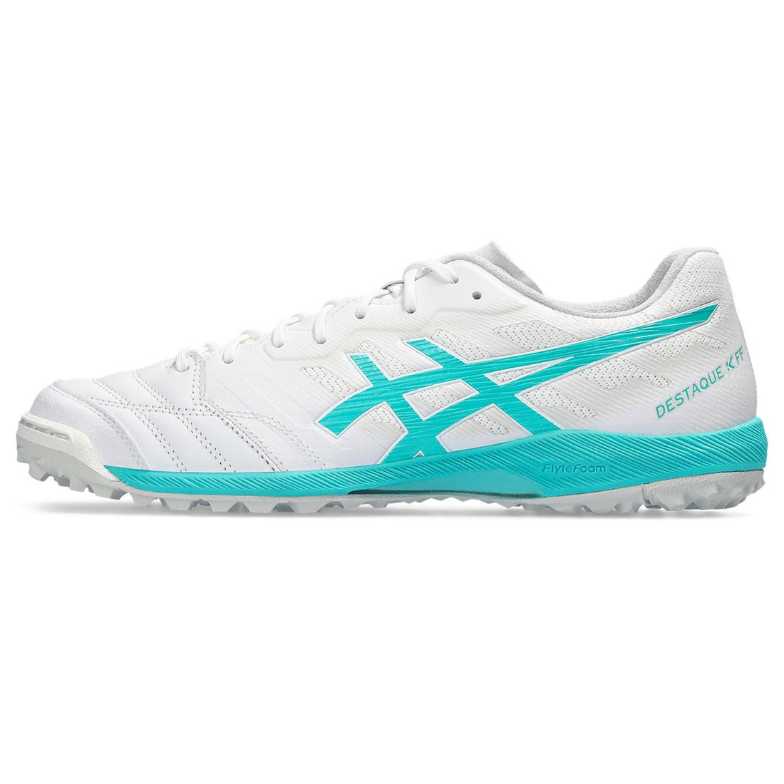 ASICS アシックス デスタッキ K FF TF(ホワイト×ブルー) 1111A218 101