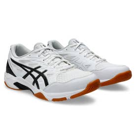 ASICS アシックス GEL-ROCKET 11【WIDE】 （ホワイト/ピュアシルバー