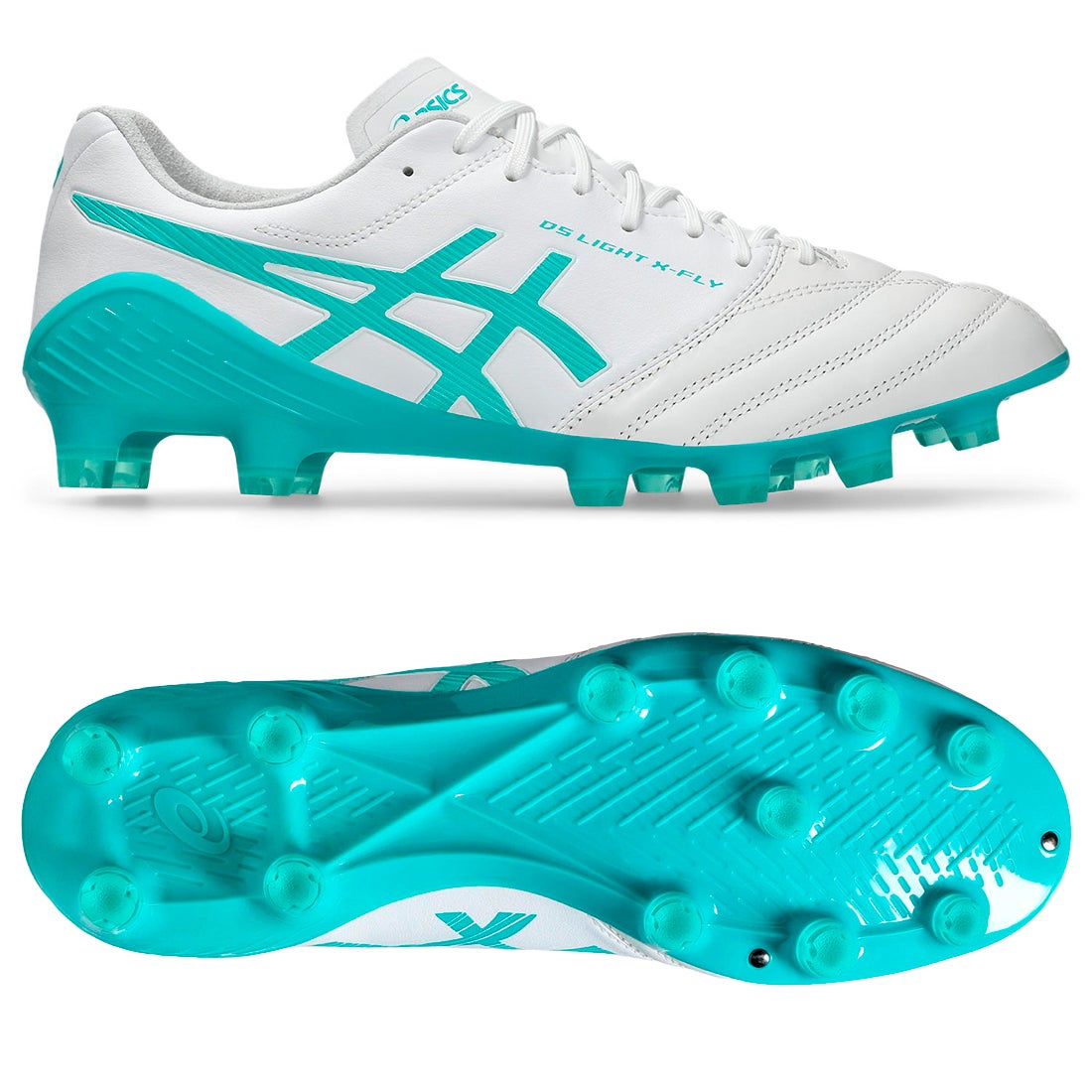 ASICS アシックス DS LIGHT X-FLY 5(ホワイト×グリーン) 1101A047 105