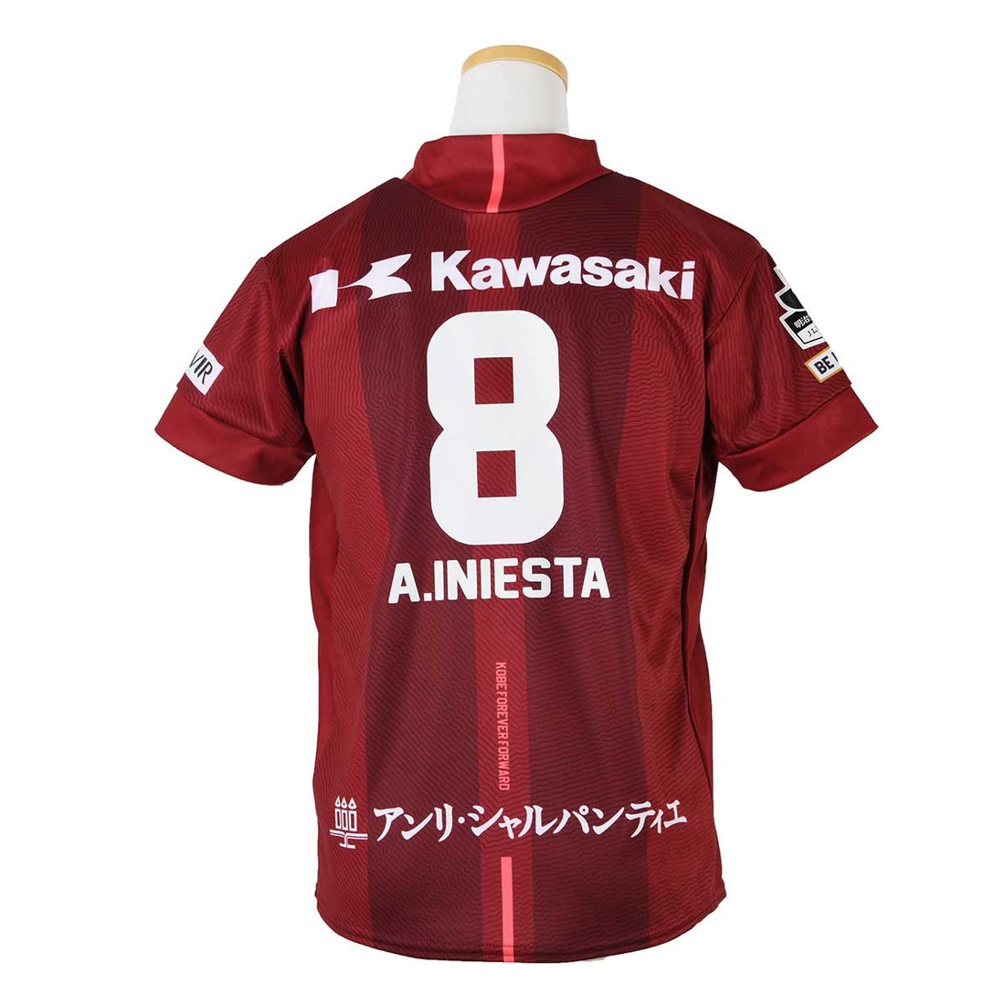 ASICS ヴィッセル神戸 2018 ユニフォーム ホーム 半袖 レプリカ