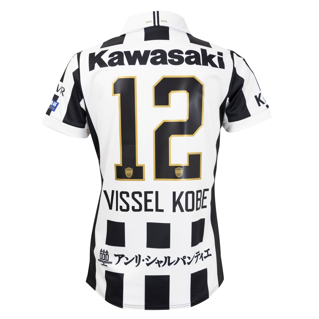 ASICS ヴィッセル神戸 30周年記念 ユニフォーム 半袖 レプリカ #12