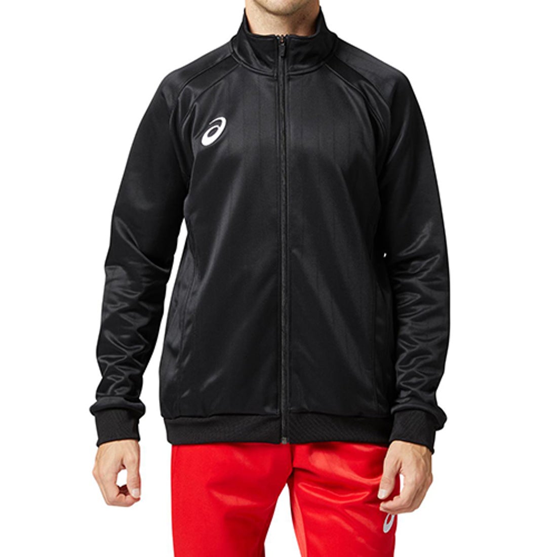 ASICS アシックス トレーニングジャケット(ブラック) 2101A075 001