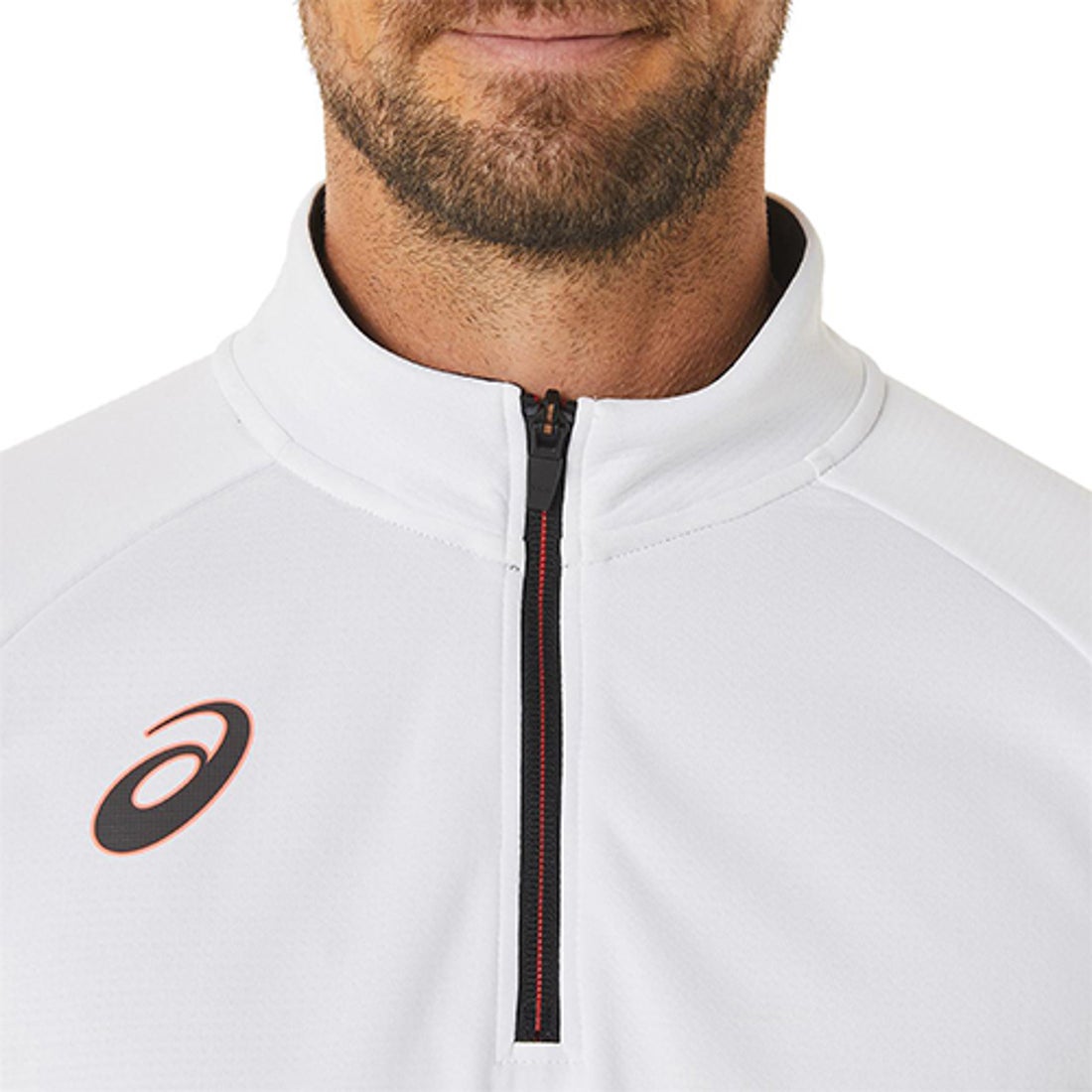ASICS アシックス ドライハーフジップトレーニングジャケット(ホワイト