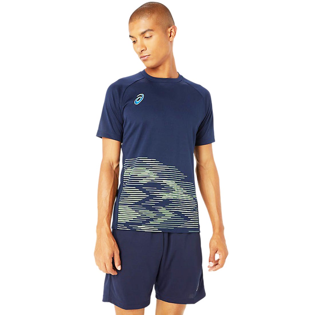 超貴重 アシックス 日本代表 実使用 ユニフォーム プラクティスシャツ