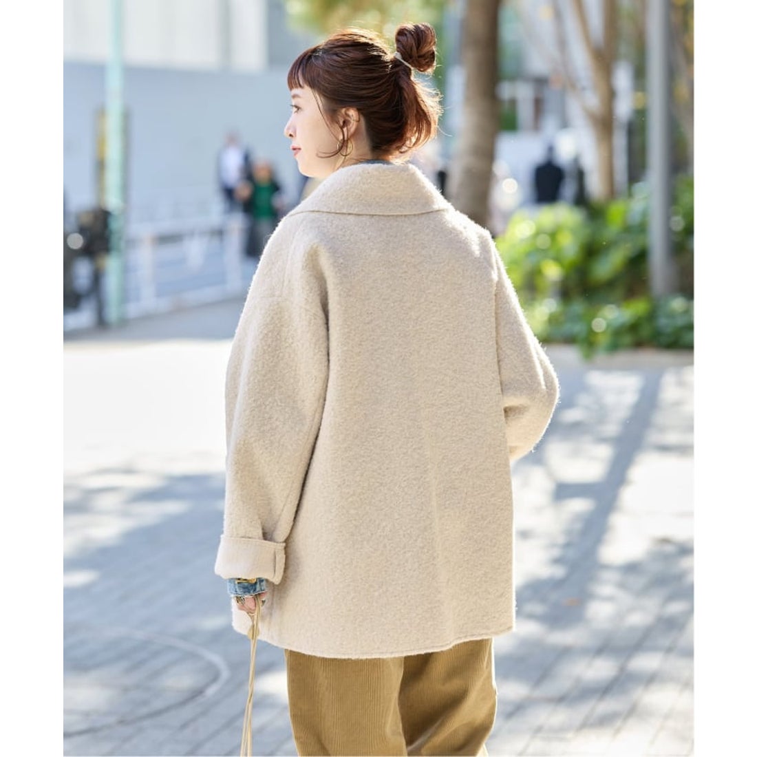 ベーセーストック B.C STOCK 《追加》ブークレージャージ着流しコート