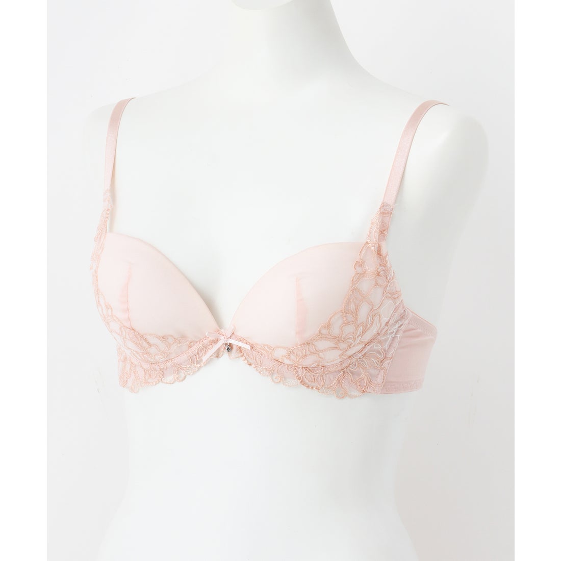 グラシア GLACIER 花刺繍チュールブラセット 下着 アンダーウェア