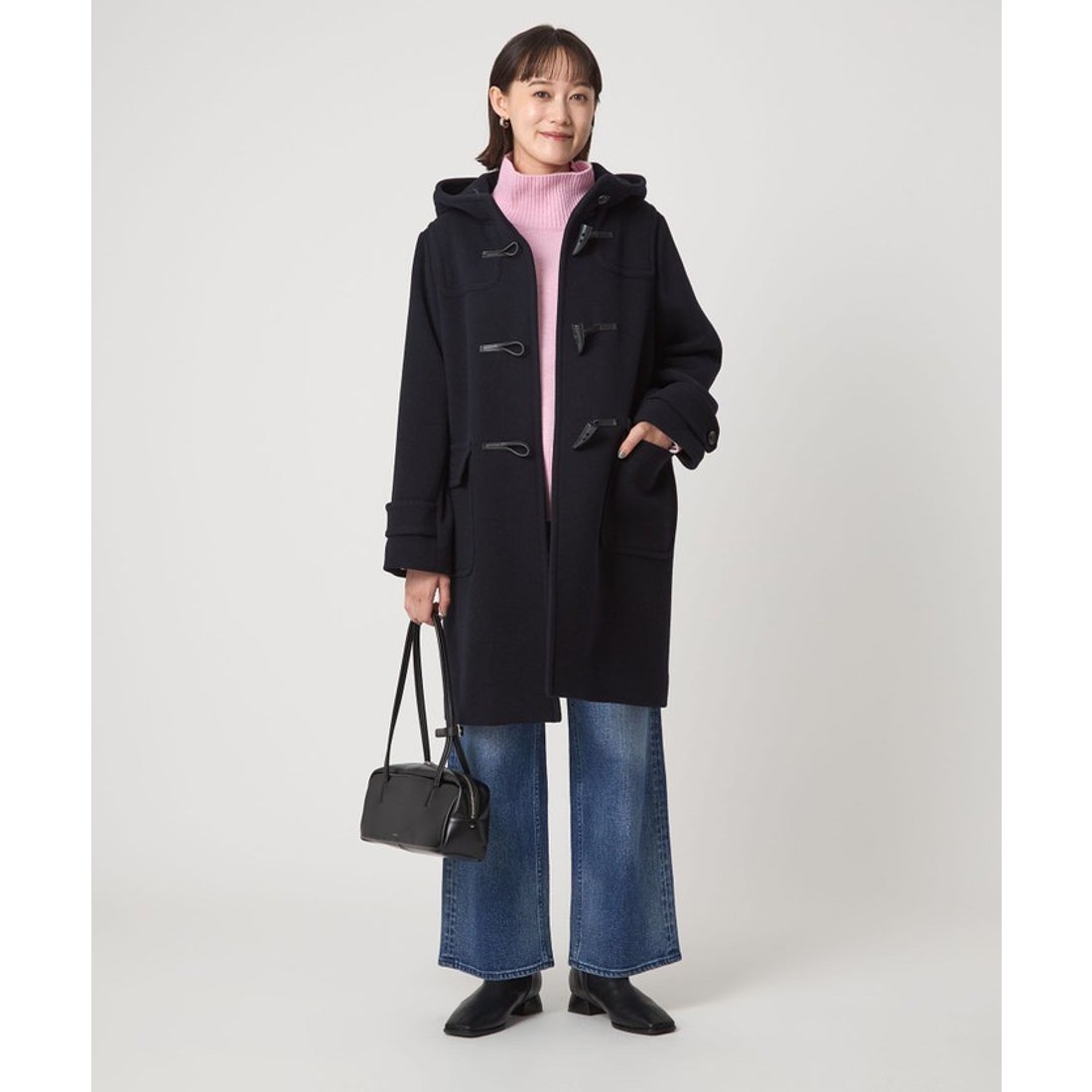 UNITED ARROWS green label relaxing ロング ダッフルコート （NATURAL