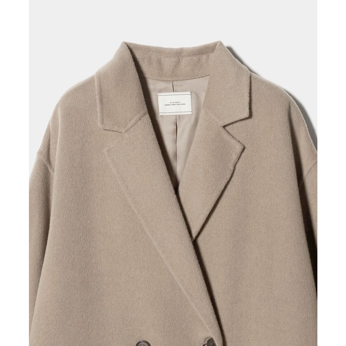 UNITED ARROWS green label relaxing リバー チェスター コート （NAVY