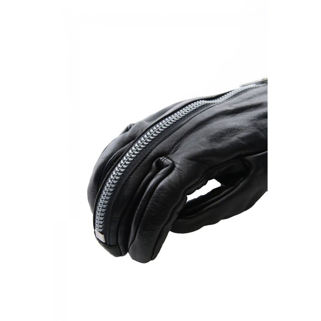 D.HYGEN Horse Leather Zip Glove （BLACK） - Osaka / Kyoto, -FASCINATE