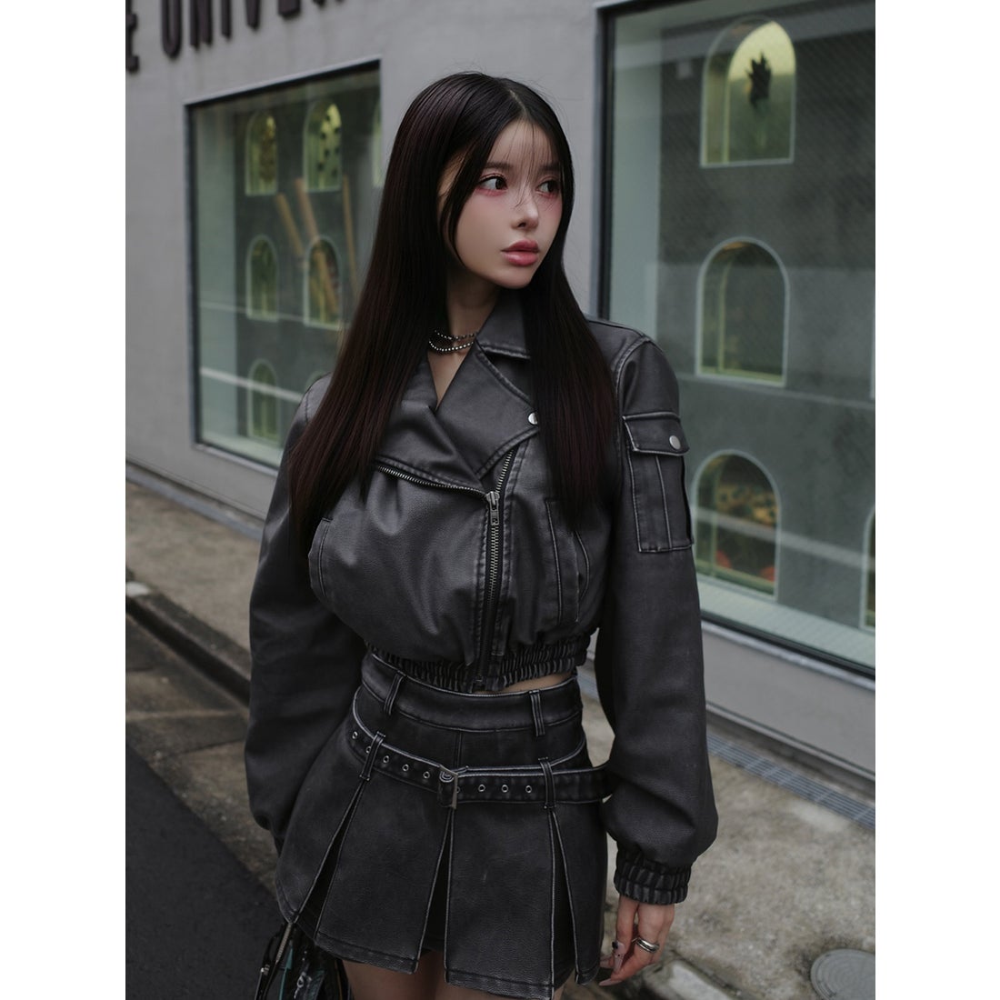 ダーリッチ Darich アンティークレザーライダースジャケット