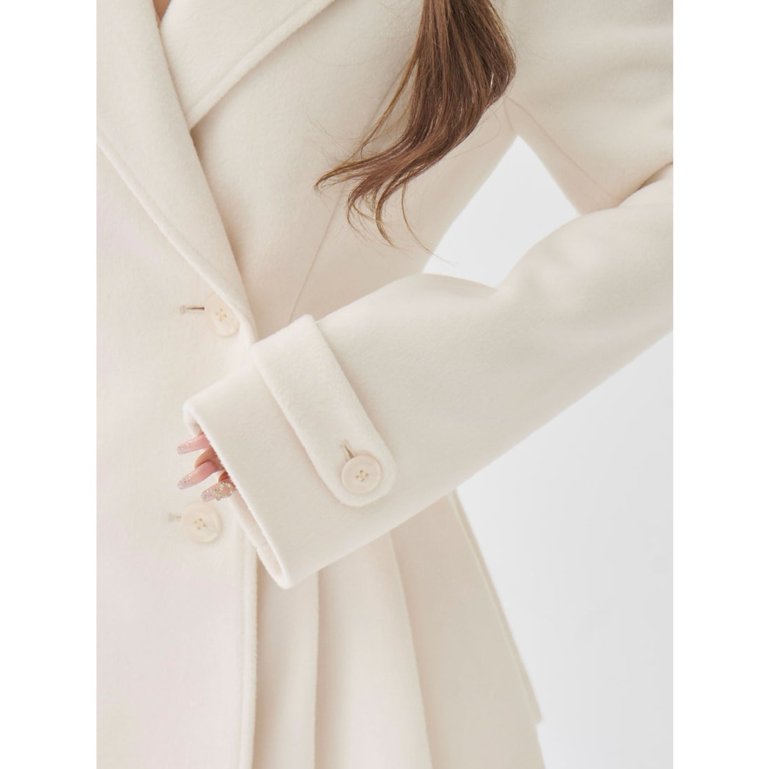 ダーリッチ Darich プリンセスラインジャケットコート （サックス