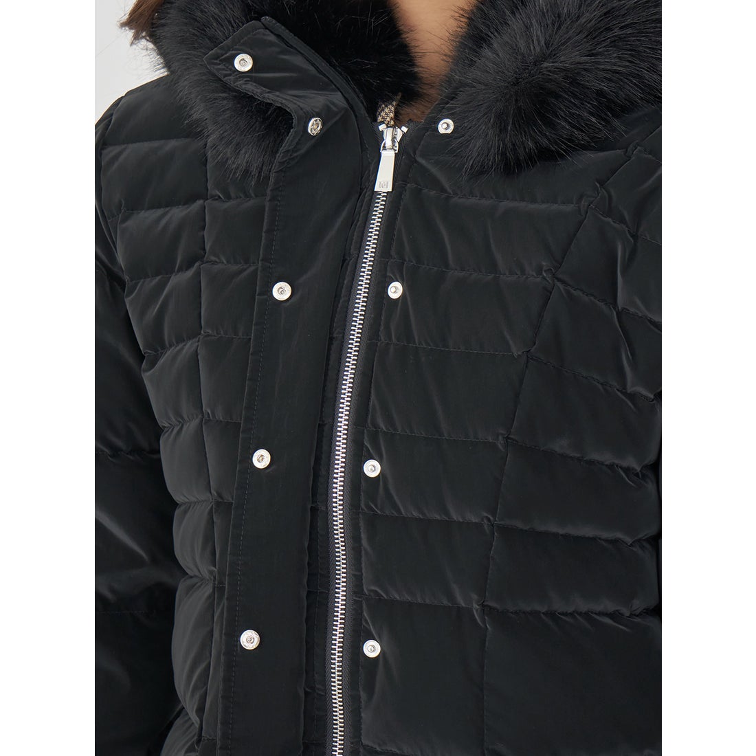 ダーリッチ Darich レディミディダウンコート （ブラック