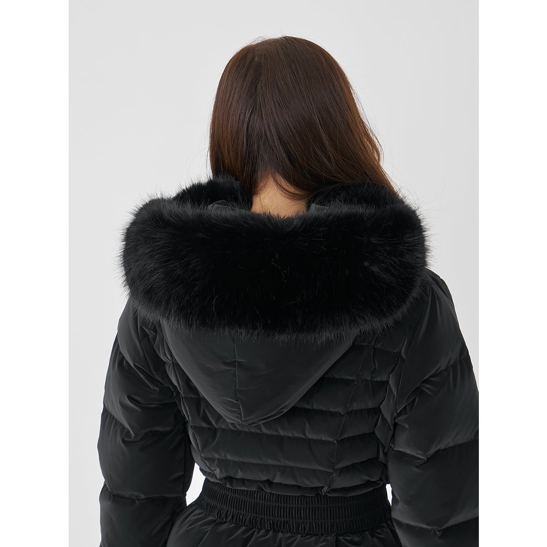 ダーリッチ Darich レディミディダウンコート （ブラック