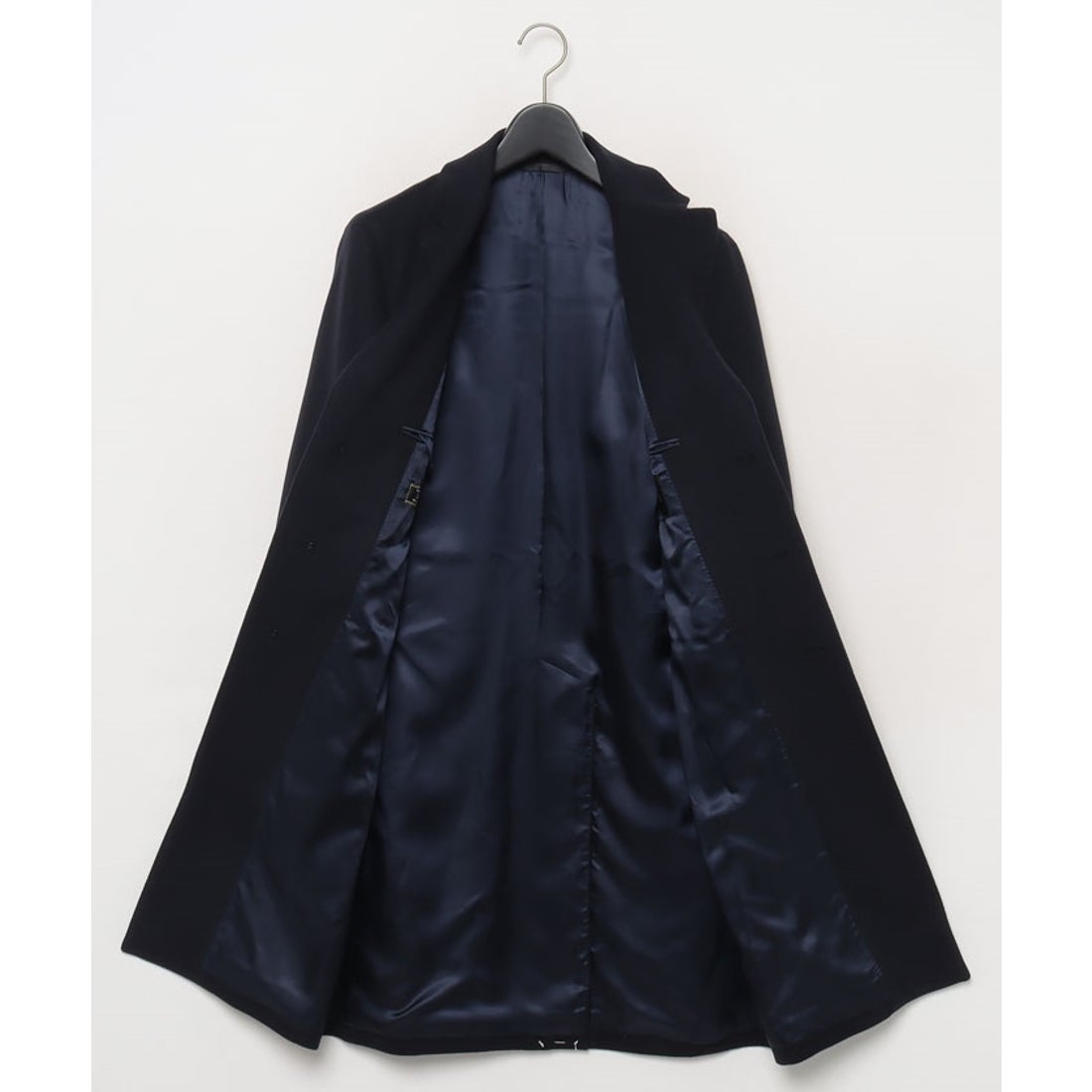 Zeal】ウールビーバーシングルチェスターコート(ミドルレングス