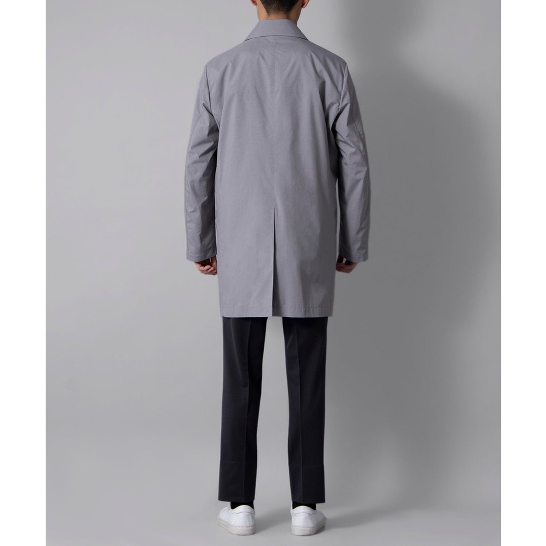 D'URBANタイプライターコート(ミドルレングス) （ネイビー） -D'URBAN