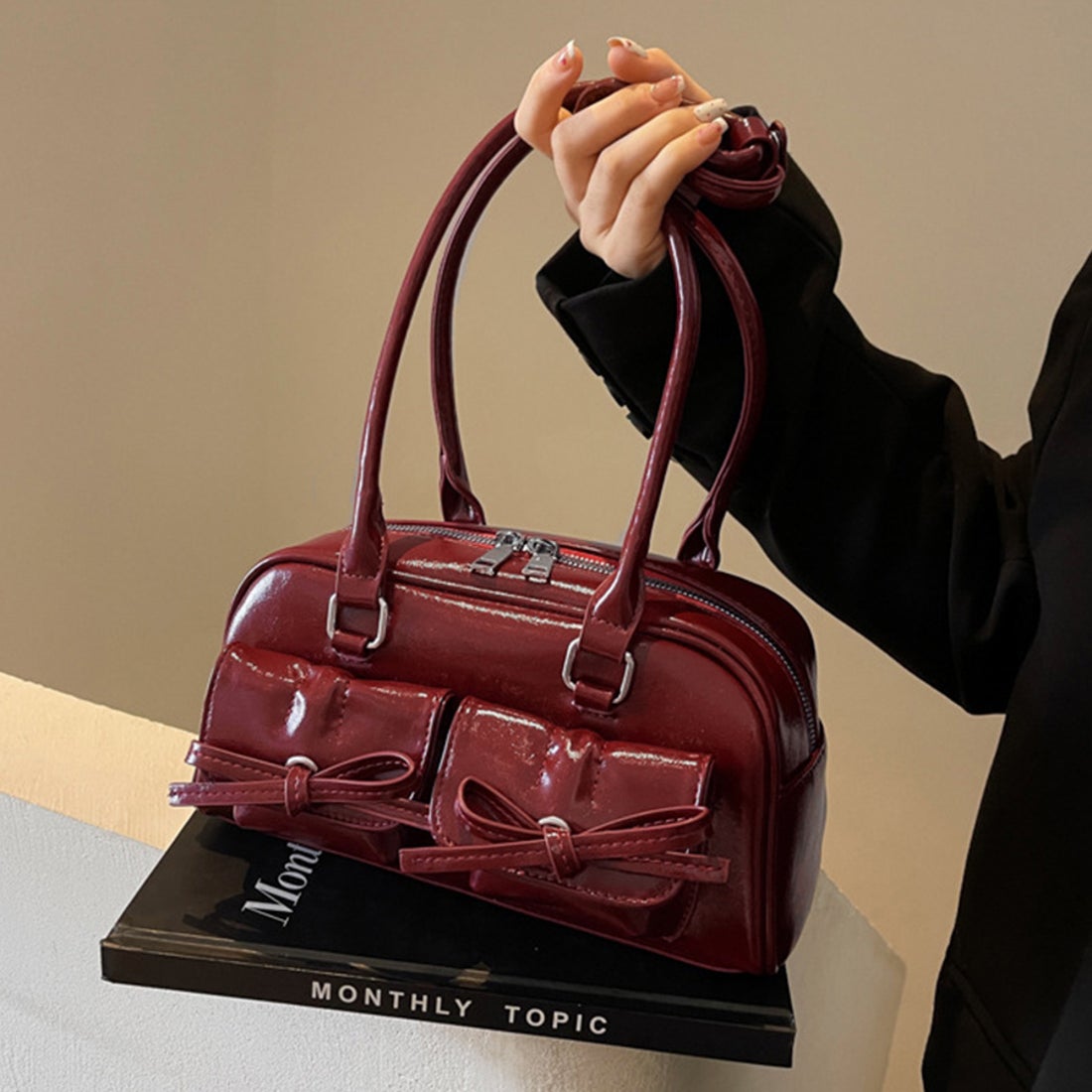 ドゥー ベル Doux Belle ボストンショルダーバッグ レディース