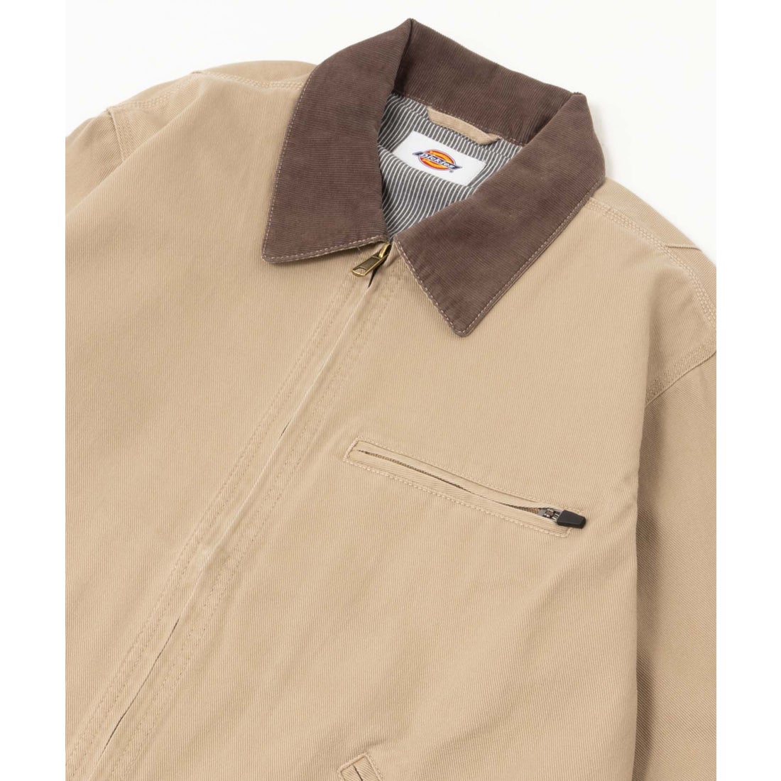 ディッキーズ Dickies 襟コールワークジャケット （ベージュ