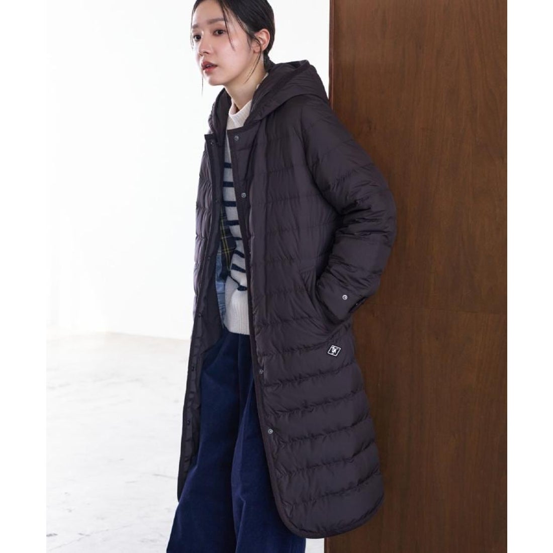 デッサン Dessin ミュラーダウンコートロング （ブラウン(044