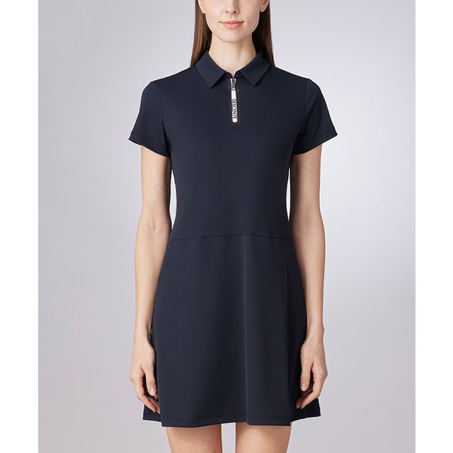デサントゴルフ DESCENTE ゴルフ 開襟半袖ワンピース -デサントストア