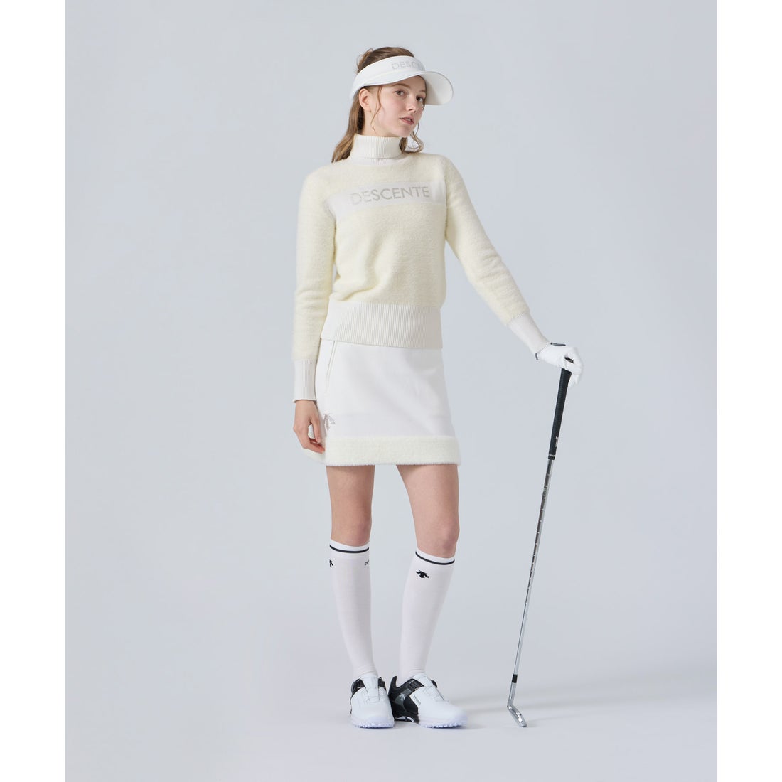 デサントゴルフ DESCENTE ゴルフ 【CRYSTAL COLLECTION】ラメミックス