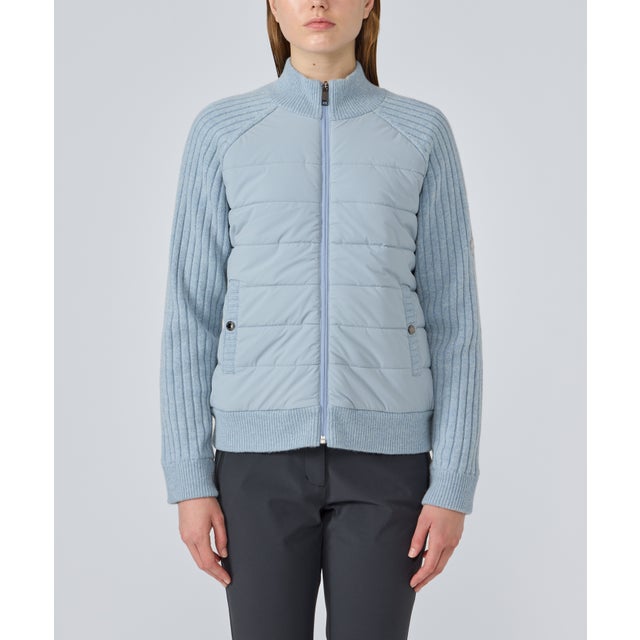 デサントゴルフ DESCENTE ゴルフ 防風ニットハイブリッドフルジップ中