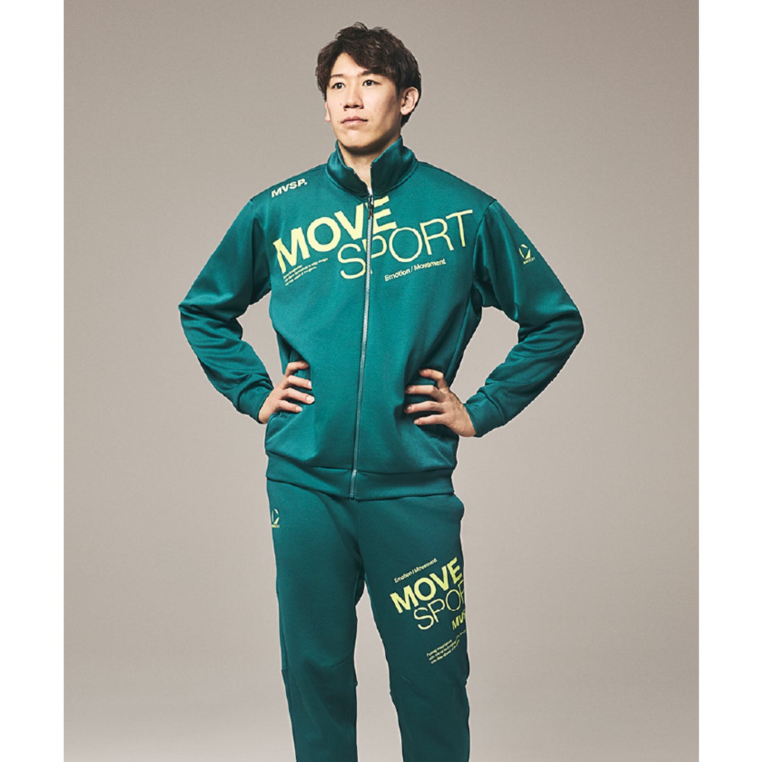 ムーブスポーツ MoveSport 【石川祐希選手着用｜ACTIVE SUITS】鹿の子