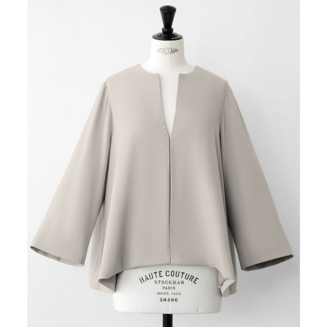 フロリア Flolia 洗える スーツ セットアップ パンツスーツ ノーカラー