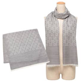 グッチ GUCCI スカーフ バンダナ ストール グレー レディース GUCCI