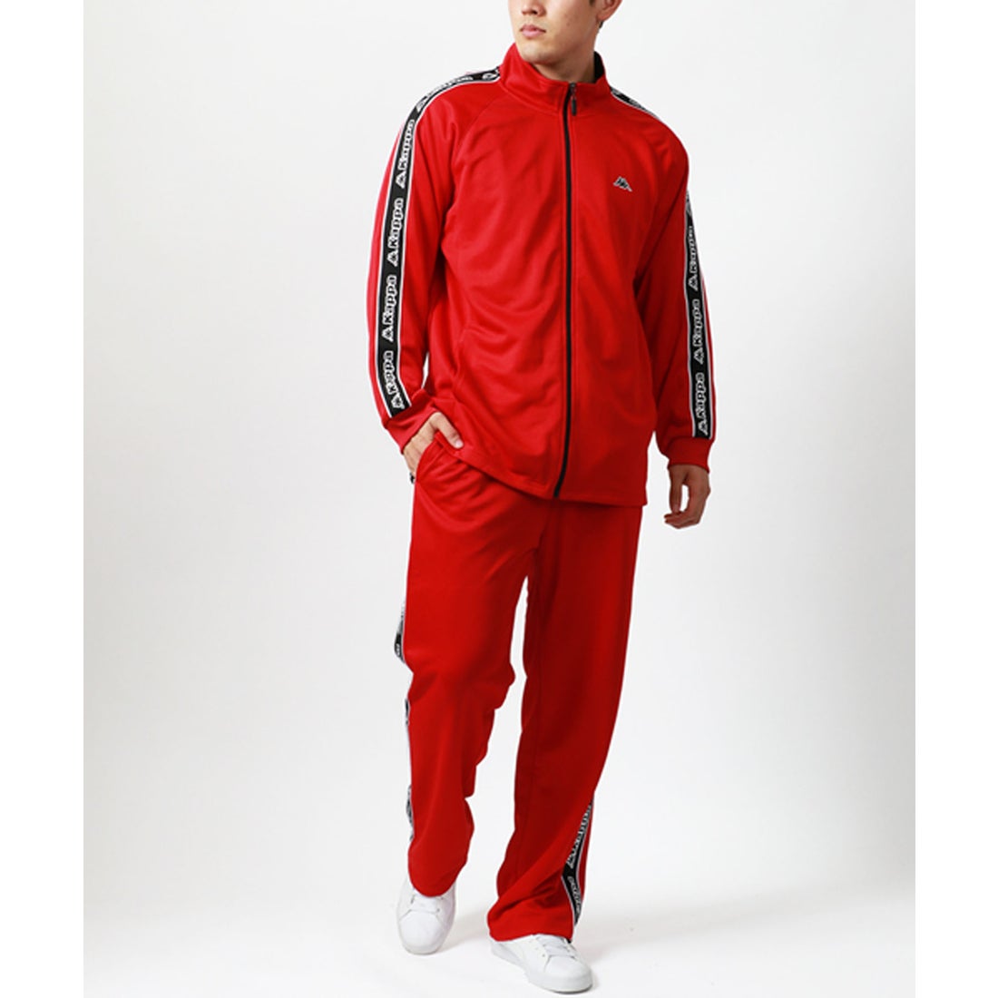 Kappa 大きいサイズ 4L 5L 6L メンズ ジャージ 上下セット /長袖