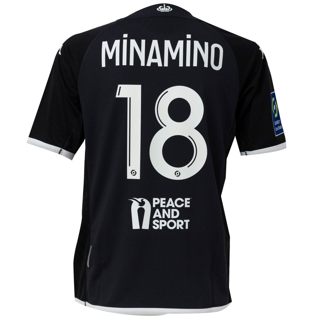 Kappa ASモナコ 22/23 ユニフォーム アウェイ 半袖 レプリカ #18.南野