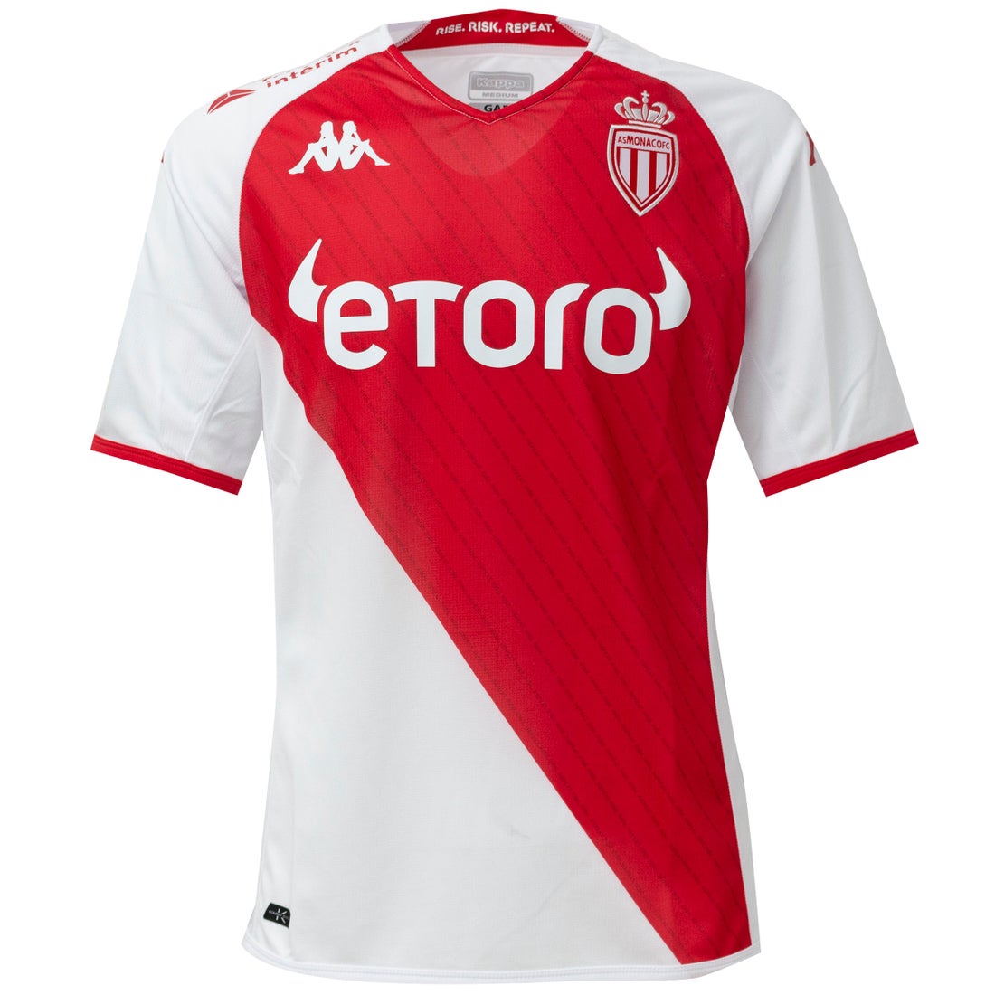 Kappa ASモナコ 22/23 ユニフォーム ホーム 半袖 レプリカ #18.南野
